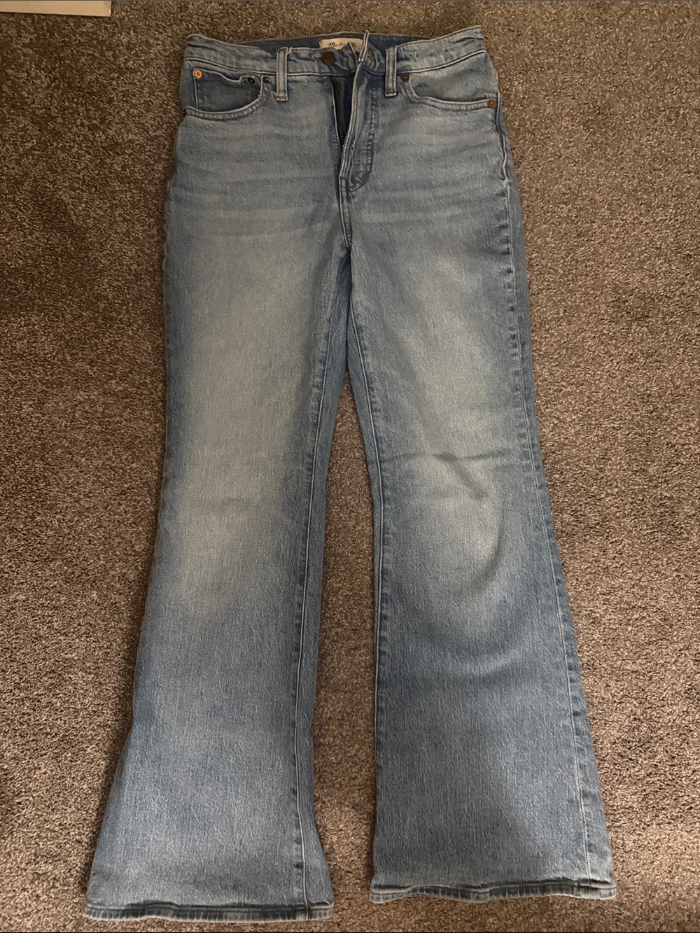 Madewell Light Blue Flare Jeans